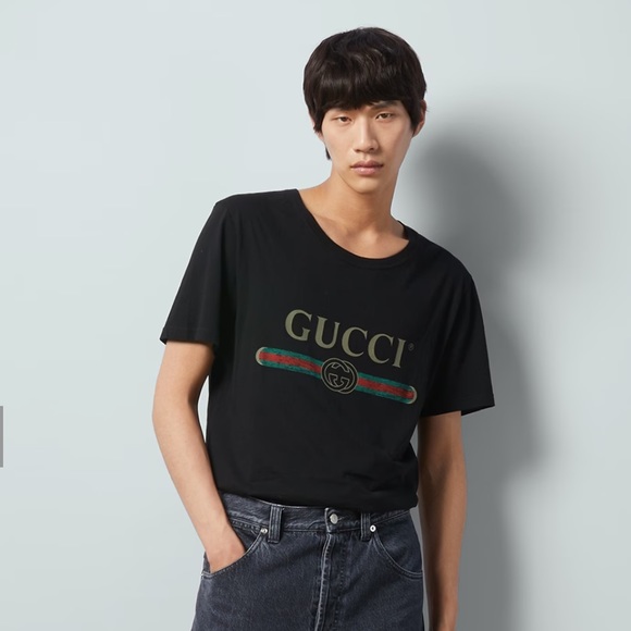 Gucci Logo Tshirt XL - Picture 5 of 5